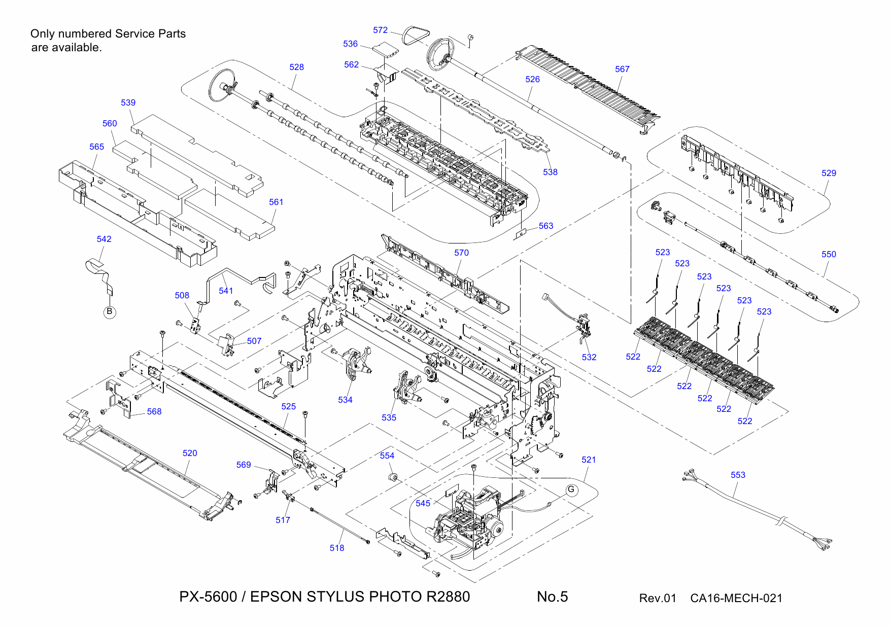 EPSON StylusPhoto R2880 Parts Manual-6